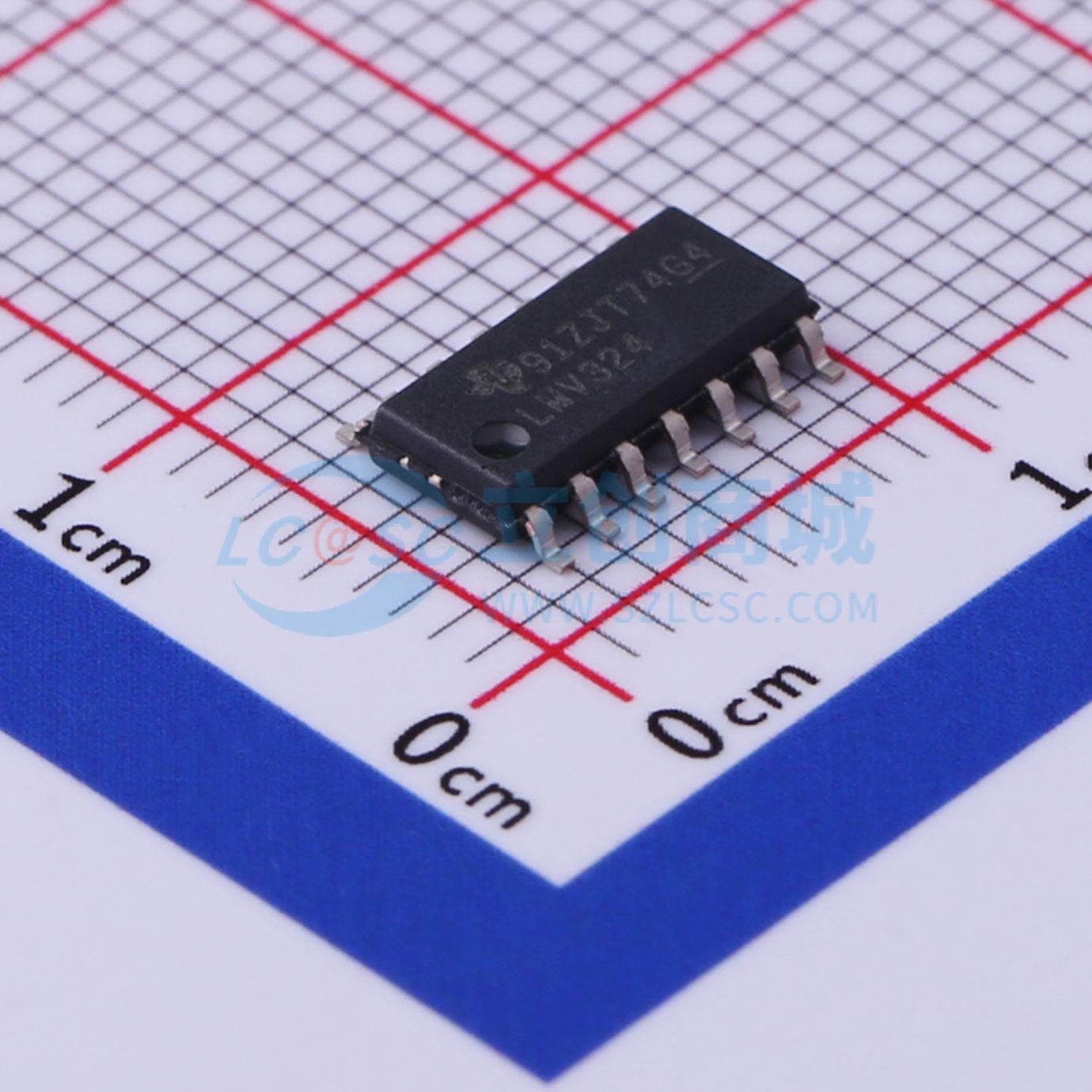 IC Khuếch Đại Thuật Toán LMV324AIDR Texas Instruments SOIC-14 4 kênh Rail-to-Rail 5.5 V 1 MHz - Techcore Việt Nam