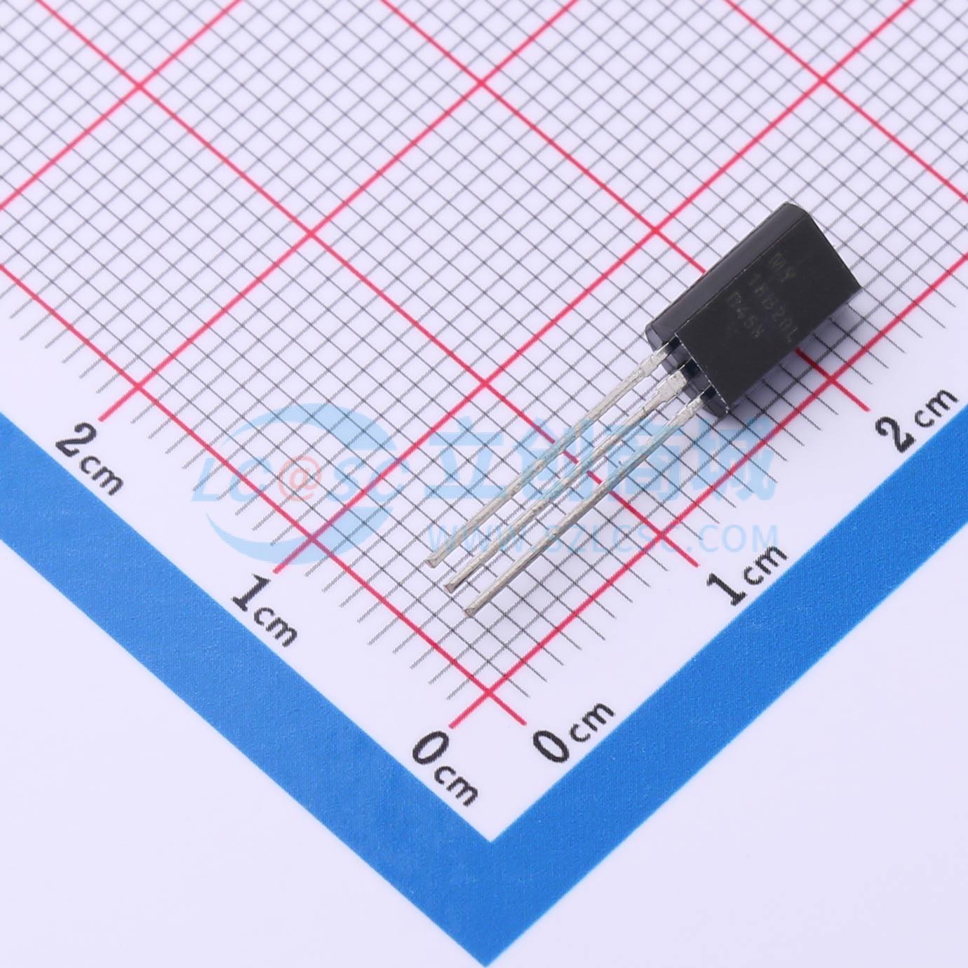 Cảm biến nhiệt độ MY18B20L Mysentech TO-92L -55°C~+125°C 1.8V~5.5V - Techcore Việt Nam