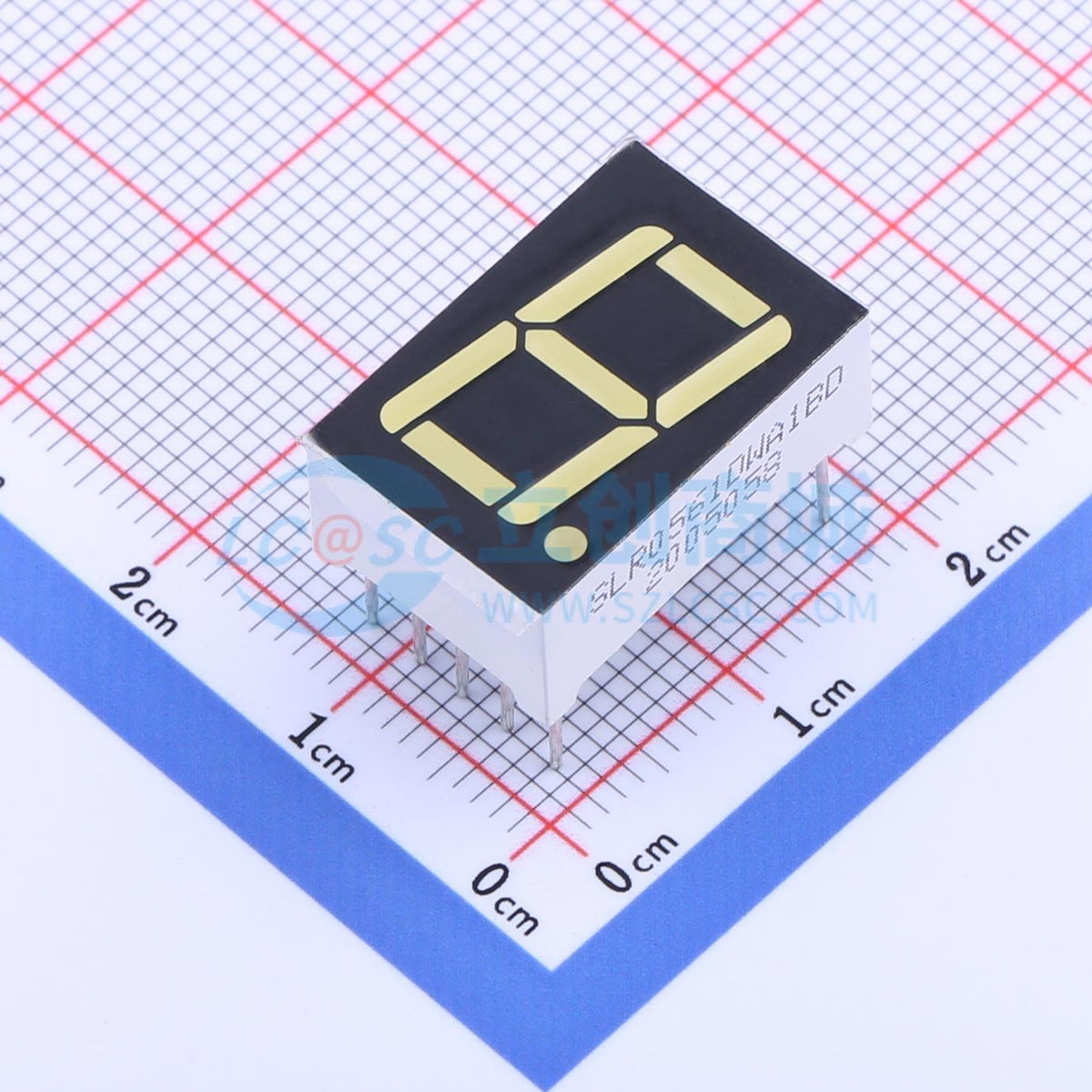 LED 7 đoạn SLR0561DWA1BD SUNLIGHT Anode chung - Techcore Việt Nam