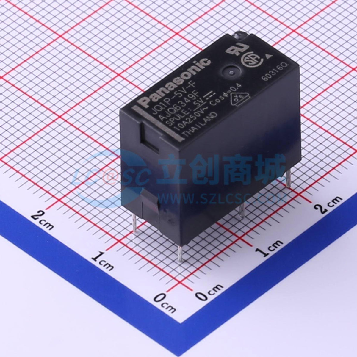 Rơ-le JQ1P-5V-F PANASONIC 5V THT,20x10mm - Techcore Việt Nam