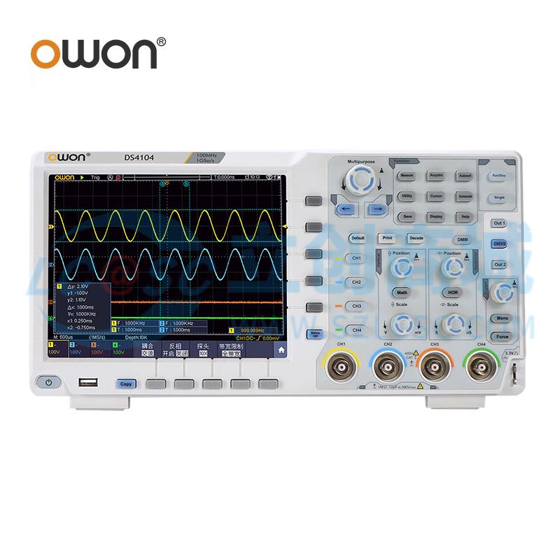 Máy hiện sóng DS4104 OWON 100MHz 1GSa/s Dạng để bàn - Techcore Việt Nam