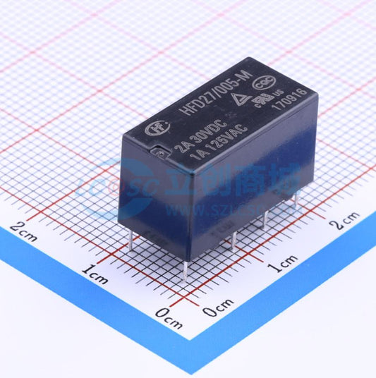 Rơ-le điện tử HFD27/005-M HF 5V DIP,20.2x10mm - Techcore Việt Nam