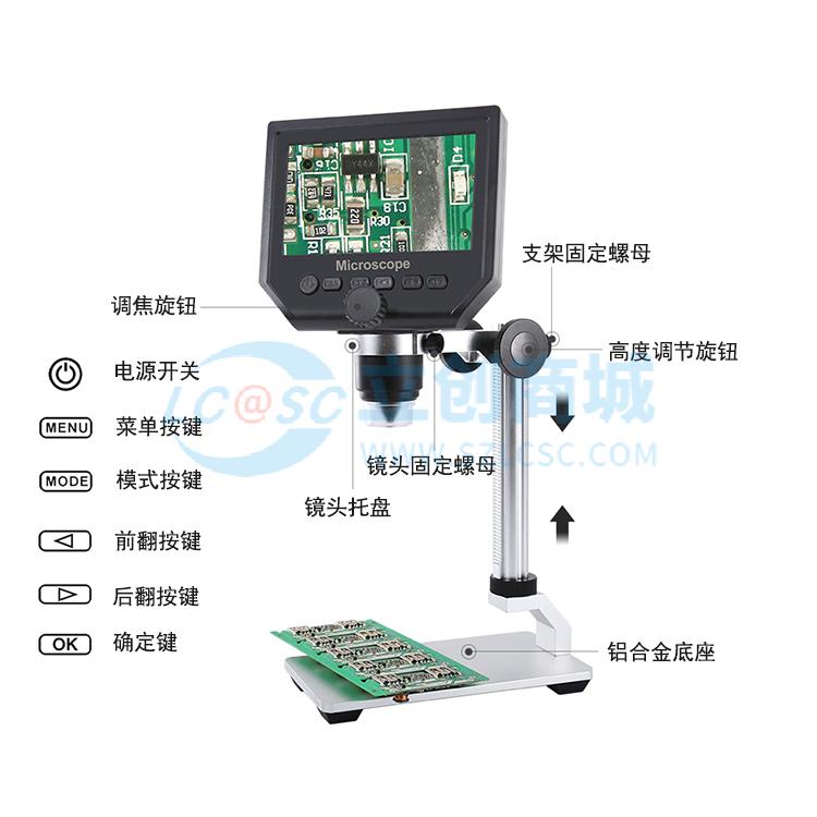Kính hiển vi BST-600X BEST Phù hợp đo kiểm và bảo trì kỹ thuật - Techcore Việt Nam