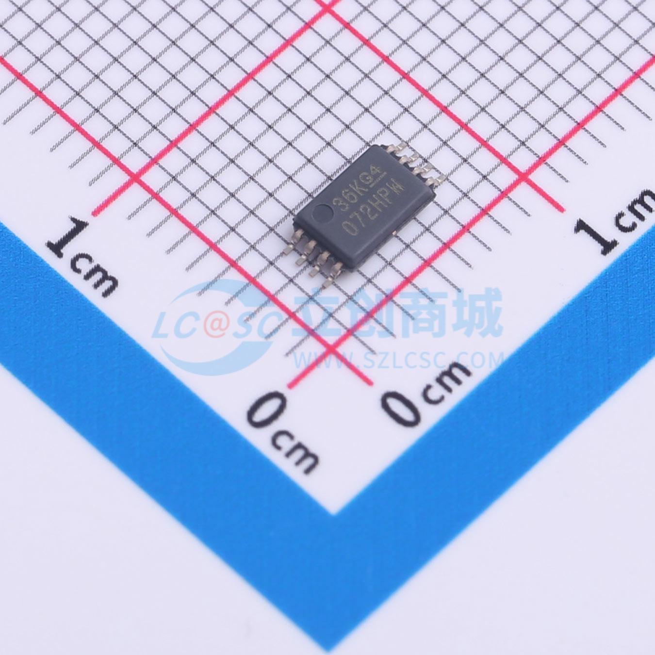 IC Khuếch Đại Thuật Toán Đầu Vào FET TL072HIPWR Texas Instruments TSSOP-8 2 kênh 40 V 5.25 MHz - Techcore Việt Nam