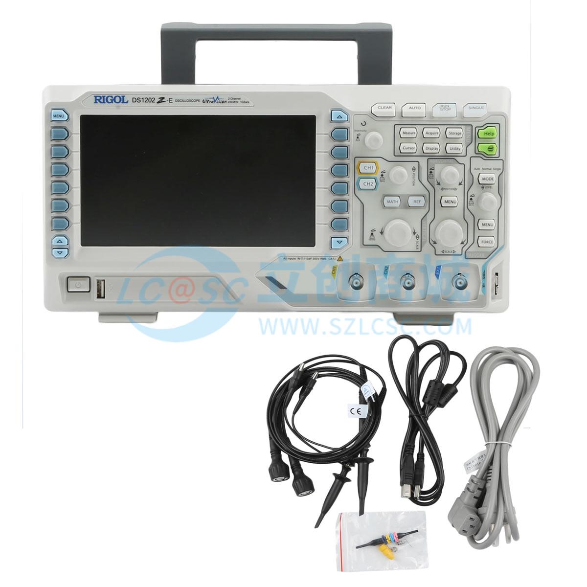 Máy hiện sóng DS1202Z-E RIGOL 200MHz 1GSa/s Dạng để bàn - Techcore Việt Nam