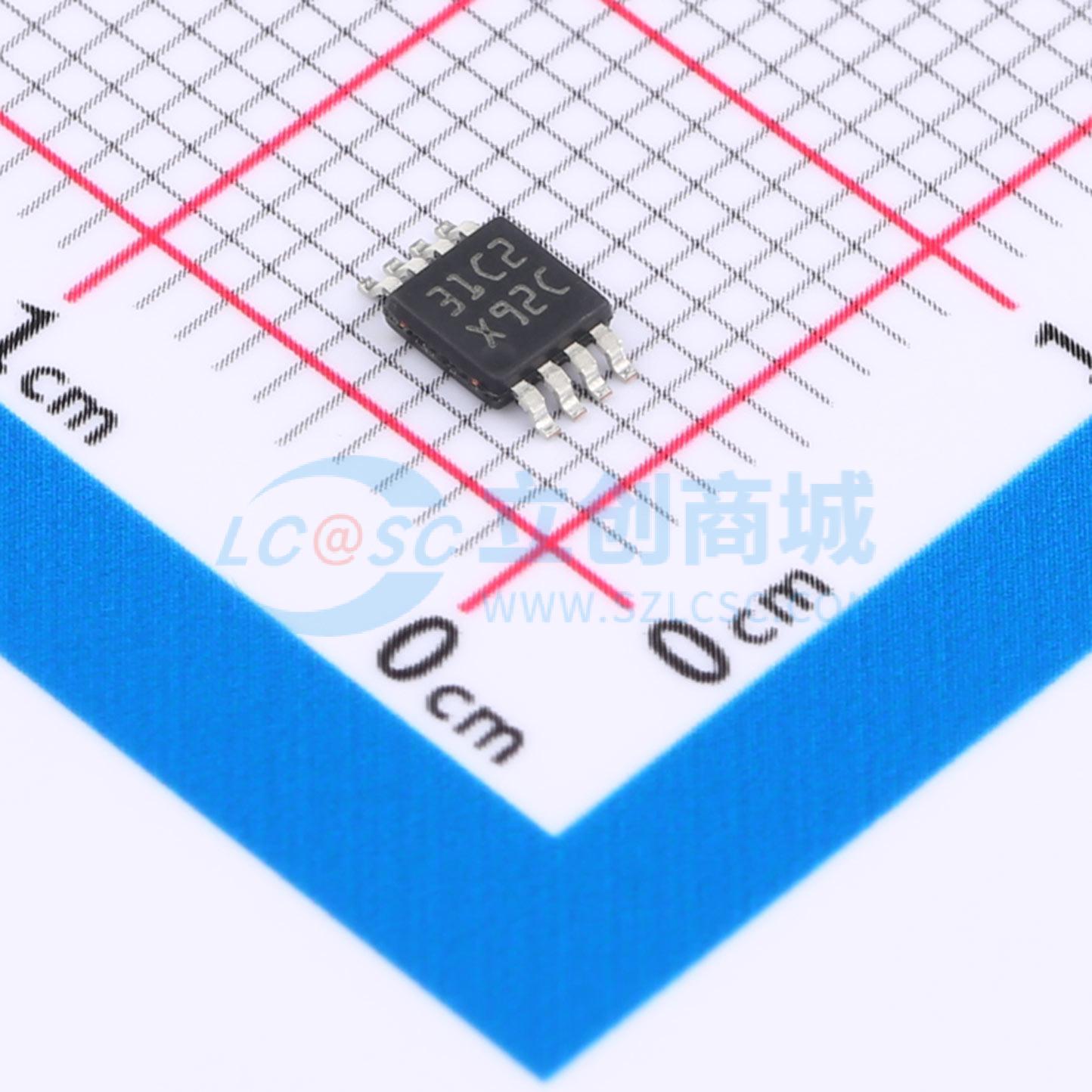 IC DAC DAC081C085CIMMX/NOPB VSSOP-8-0.65mm - Techcore Việt Nam