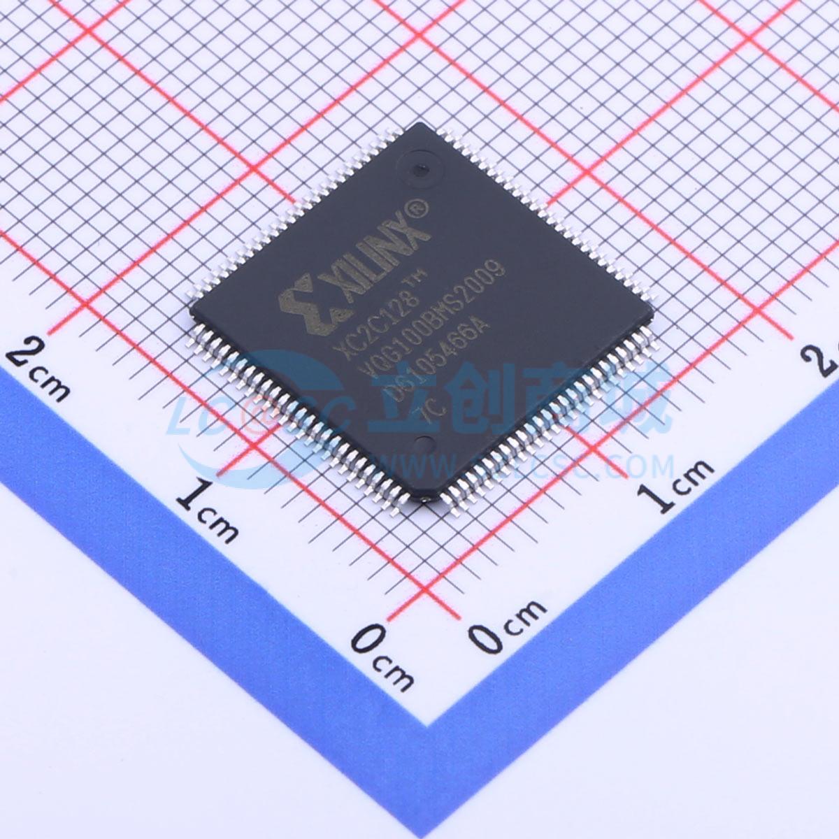 IC quản lý nguồn XC2C128-7VQG100C AMD/XILINX VQFP-100 - Techcore Việt Nam