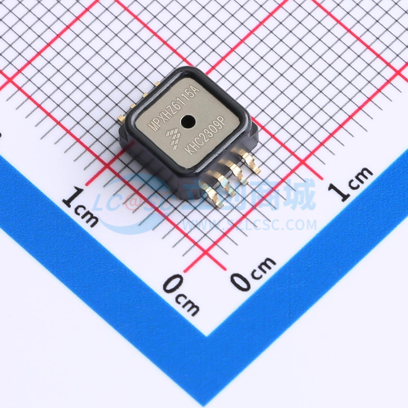 Cảm biến áp suất MPXHZ6115A6T1 NXP SOIC-8-300mil 4.75V~5.25V 15Kpa~1.15bar - Techcore Việt Nam