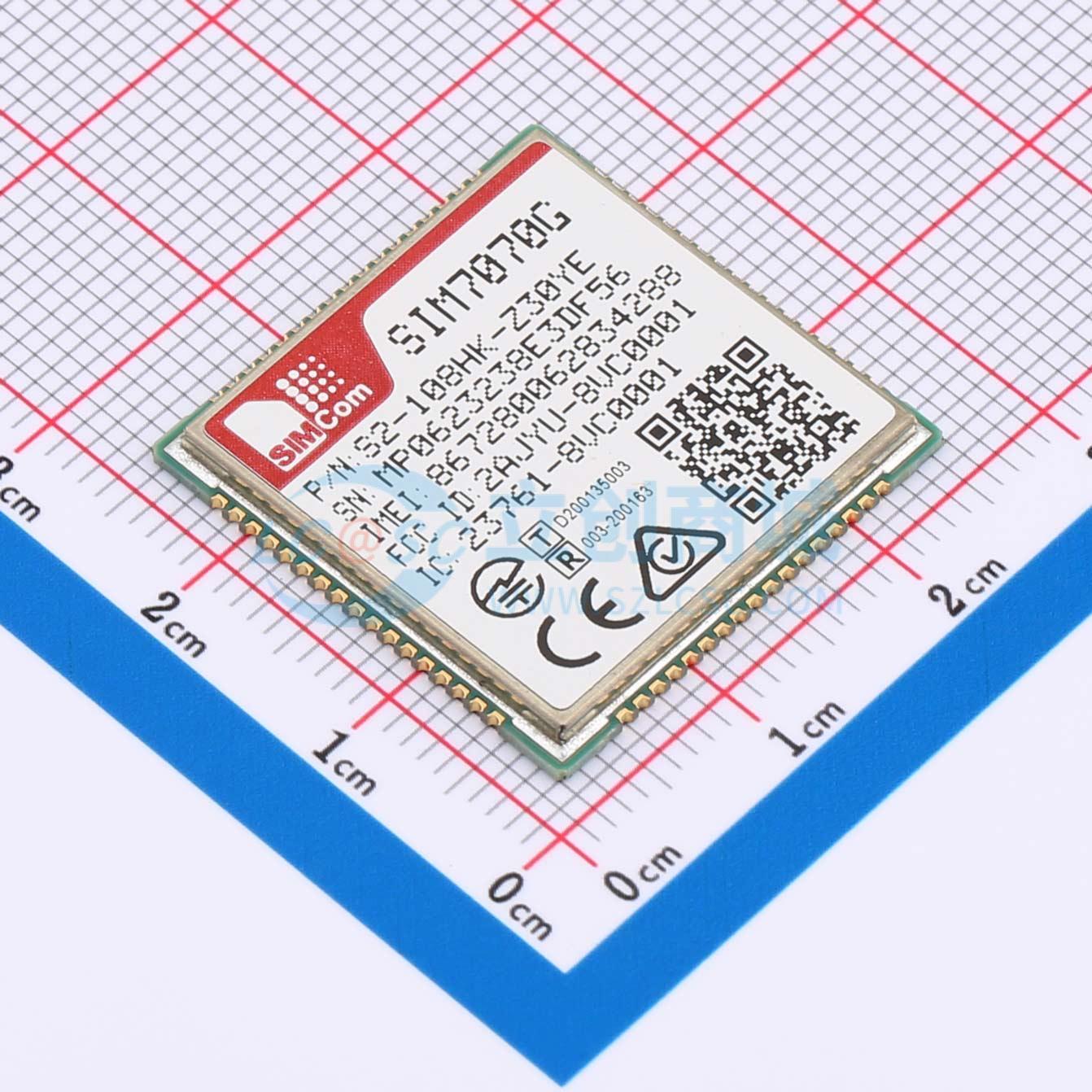 Module RF SIM7070G SIMCOM LCC-68(24x24) 1.8GHz, 850MHz, 1.9GHz, 900MHz - Techcore Việt Nam