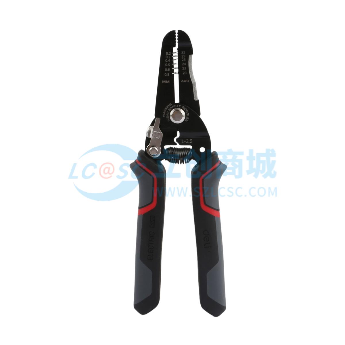 Kìm Tuốt Dây DL383028 deli 0.8mm Chuyên Dùng Sửa Chữa Điện Tử - Techcore Việt Nam
