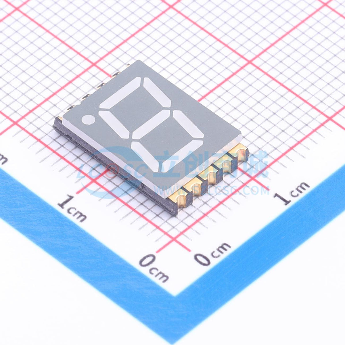 LED 7 đoạn GS3912CPG-G Guangcai Display SMD,15x9.8mm - Techcore Việt Nam