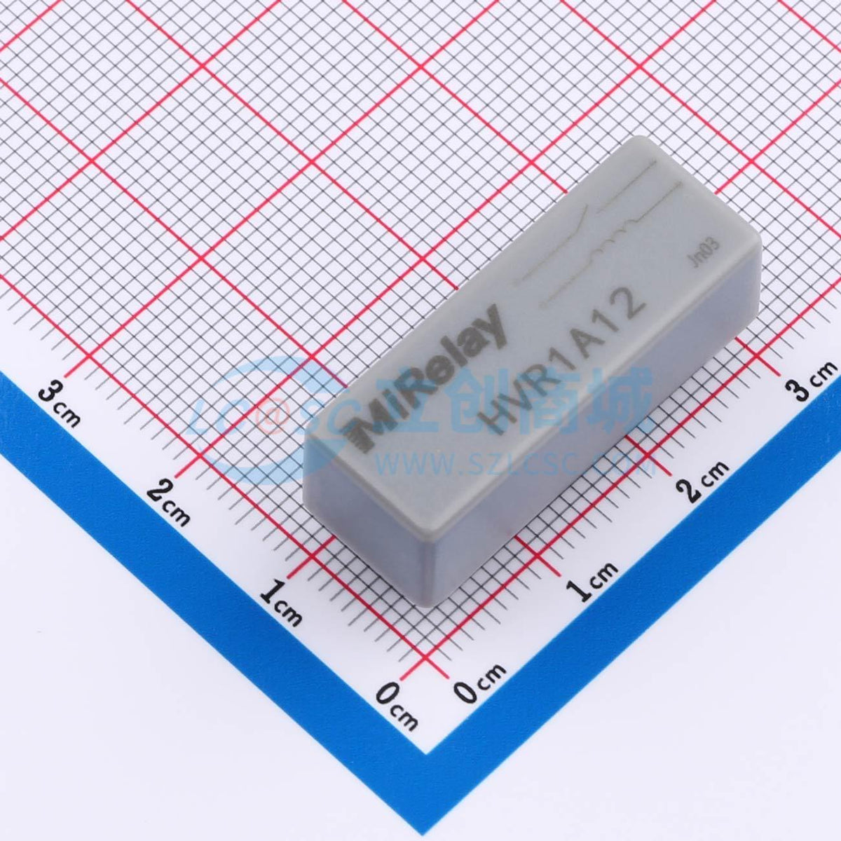 Rơ-le điện tử HVR1A12 MiRelay 12V DIP,30.3x11.3mm - Techcore Việt Nam