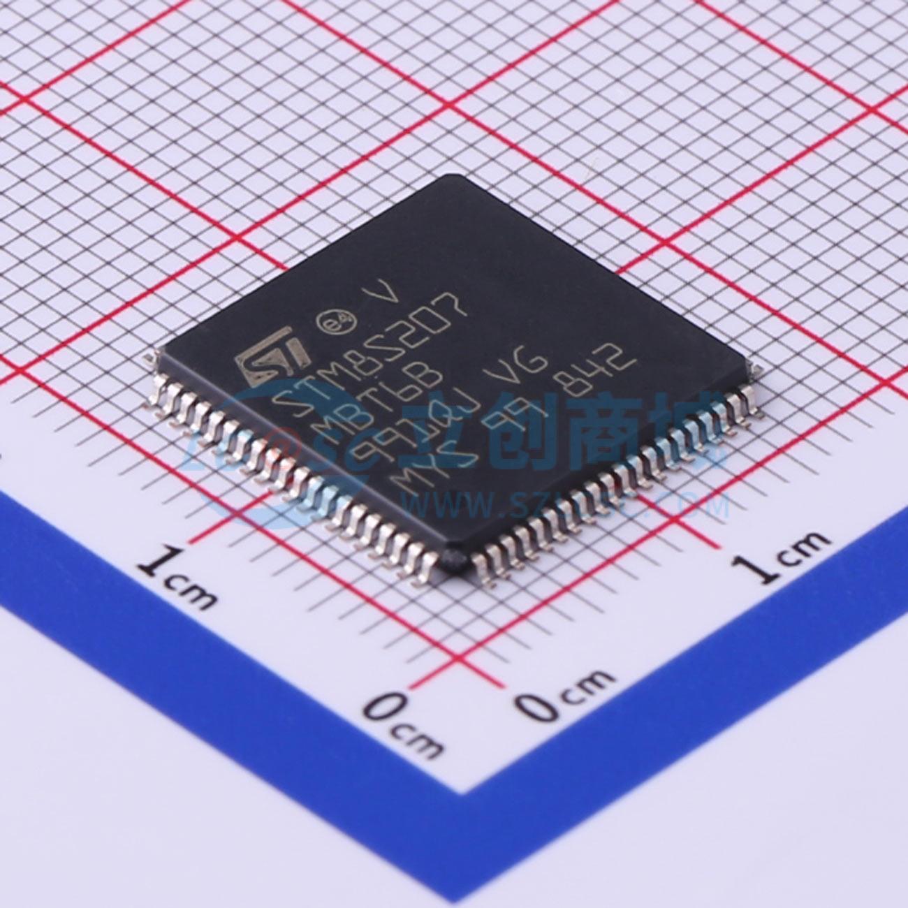 Vi điều khiển MCU STM8S207MBT6B STMicroelectronics LQFP-80(14x14) - Techcore Việt Nam