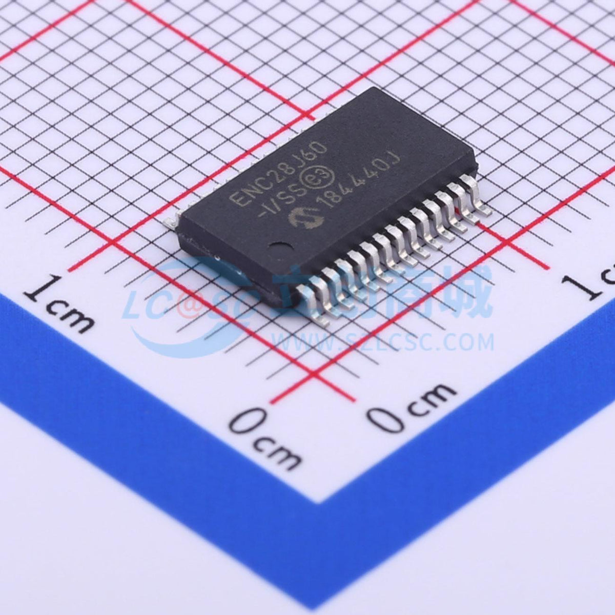 IC giao tiếp ENC28J60-I/SS MICROCHIP SSOP-28-208mil - Techcore Việt Nam