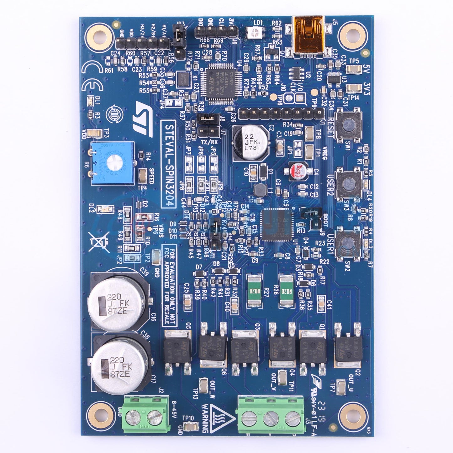 Bo mạch phát triển STEVAL-SPIN3204 ST - Techcore Việt Nam