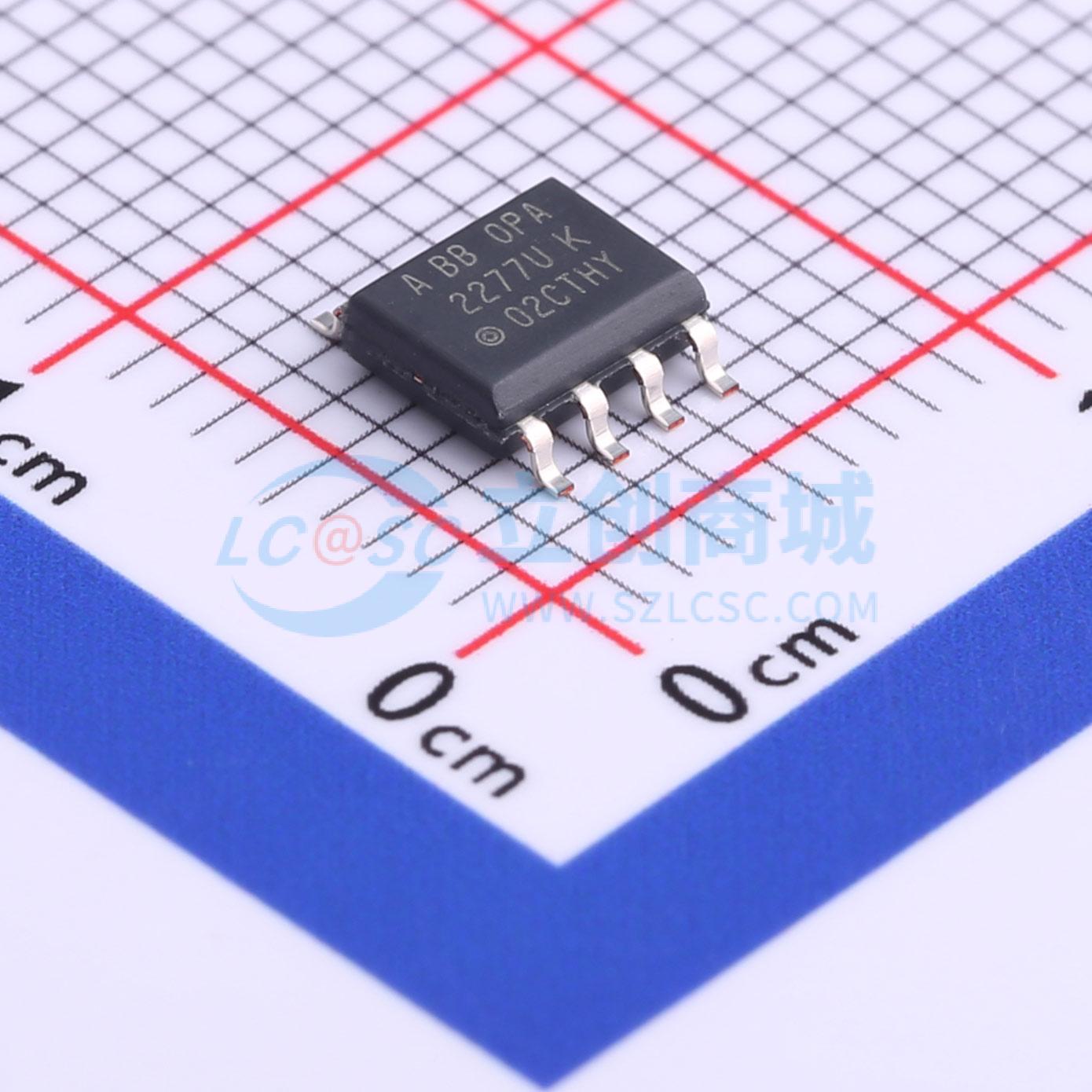 IC Khuếch Đại Thuật Toán Chính Xác OPA2277UA/2K5 Texas Instruments SOIC-8 2 kênh -18–-2 V - Techcore Việt Nam