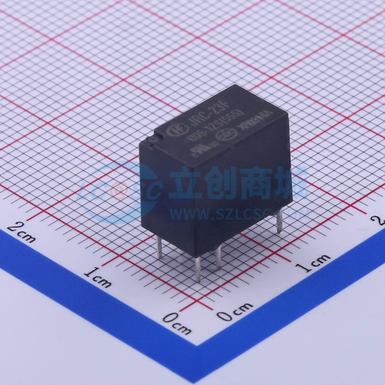 Rơ-le điện tử JRC-23F/005-1ZS(555) HF 5V DIP,12.5x7.5mm - Techcore Việt Nam