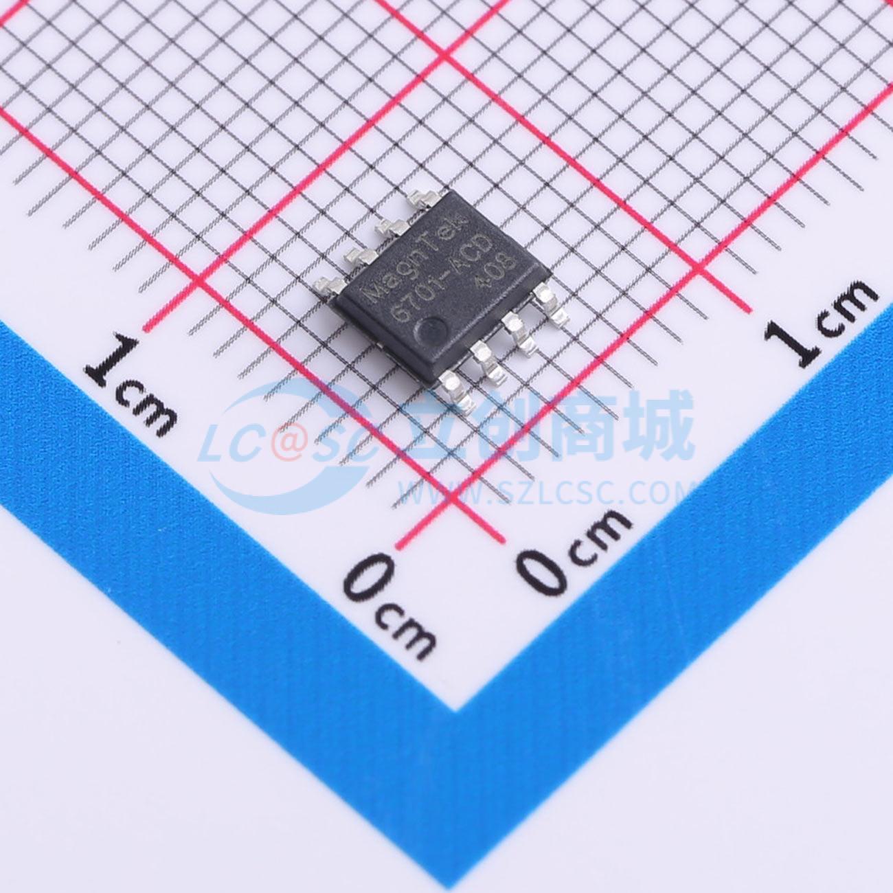 Cảm biến vị trí MT6701CT-ACD-R NOVOSENSE SOP-8 3.3V~5V I2C; SSI - Techcore Việt Nam