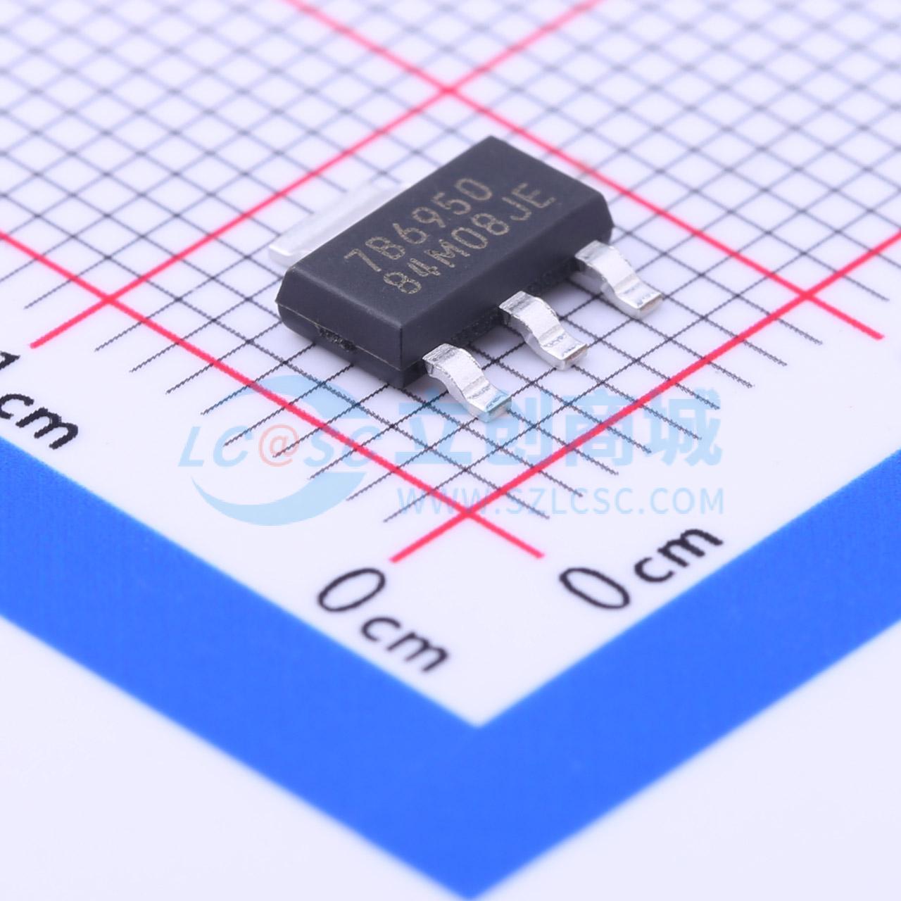 IC ổn áp tuyến tính LDO TPS7B6950QDCYRQ1 Texas Instruments SOT-223-4 - Techcore Việt Nam