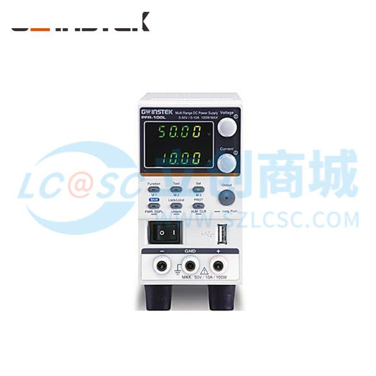 Nguồn DC PFR-100L GWINSTEK 50V 10A 100W Phù hợp đo kiểm trong phòng lab - Techcore Việt Nam