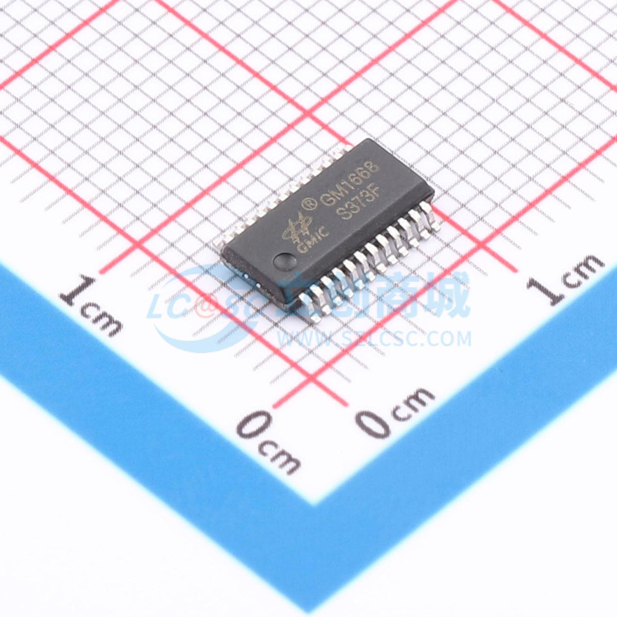 IC điều khiển LED 7 đoạn GM1668S(GMIC) GMIC SSOP-24 1V - Techcore Việt Nam