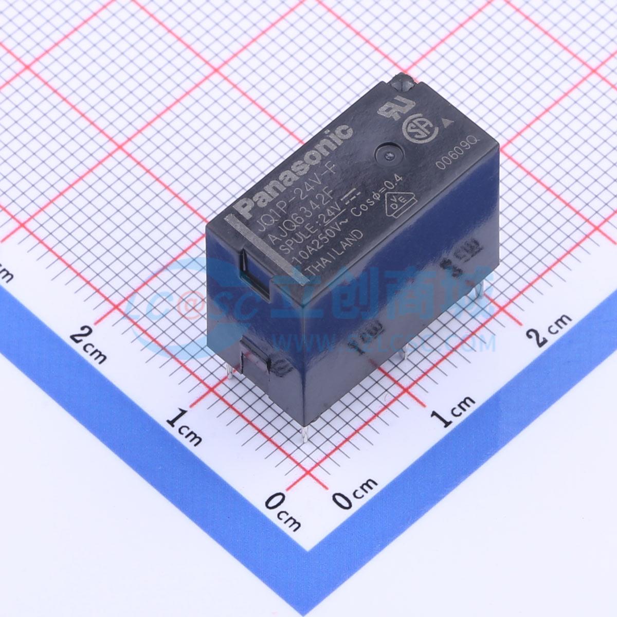 Rơ-le điện tử JQ1P-24V-F PANASONIC 24V THT - Techcore Việt Nam