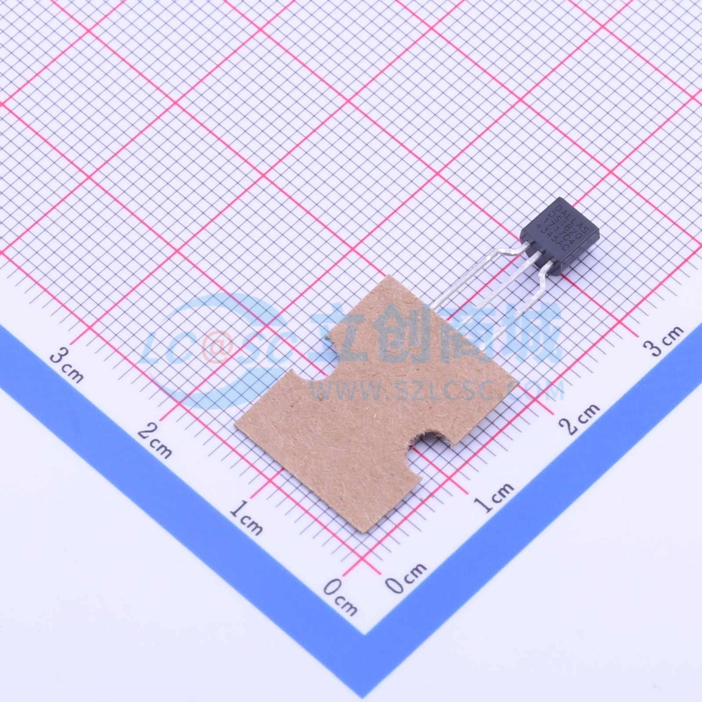 Cảm biến nhiệt độ DS18S20+T&R ADI/MAXIM TO-92-2.54mm 3V~5.5V 1-Wire - Techcore Việt Nam