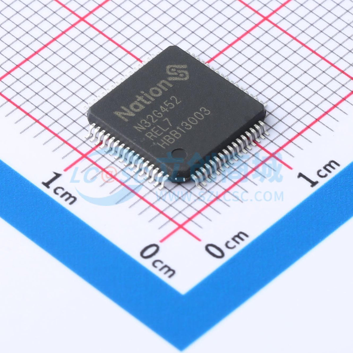 Vi điều khiển MCU N32G452REL7 Nations LQFP-64(10x10) - Techcore Việt Nam