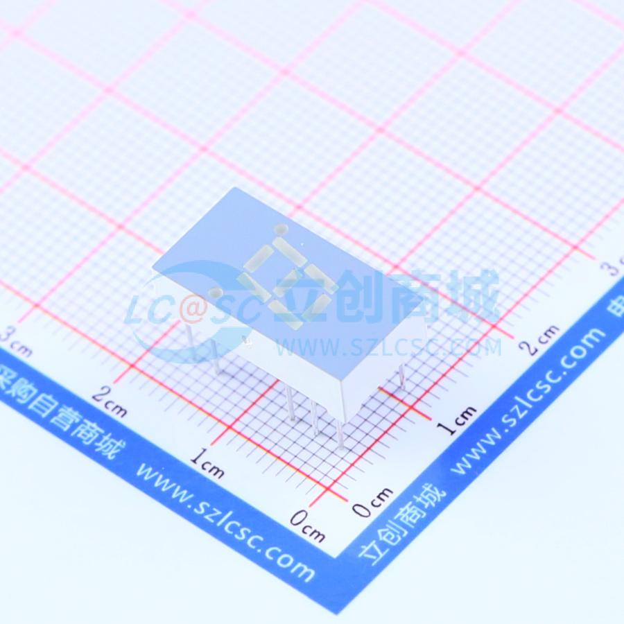 LED 7 đoạn ELS-321SURWA/S530-A3 EVERLIGHT DIP-10 Cathode chung - Techcore Việt Nam