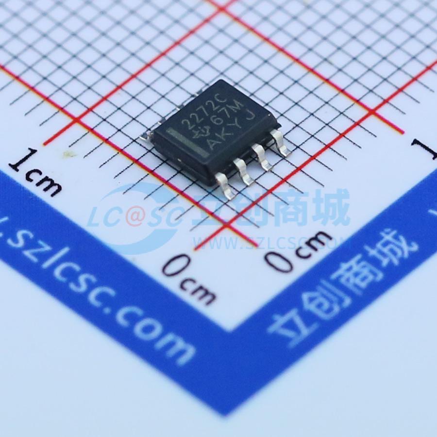 IC Khuếch Đại Thuật Toán TLC2272CDR Texas Instruments SOIC-8 2 kênh Rail-to-Rail 2.2 MHz - Techcore Việt Nam