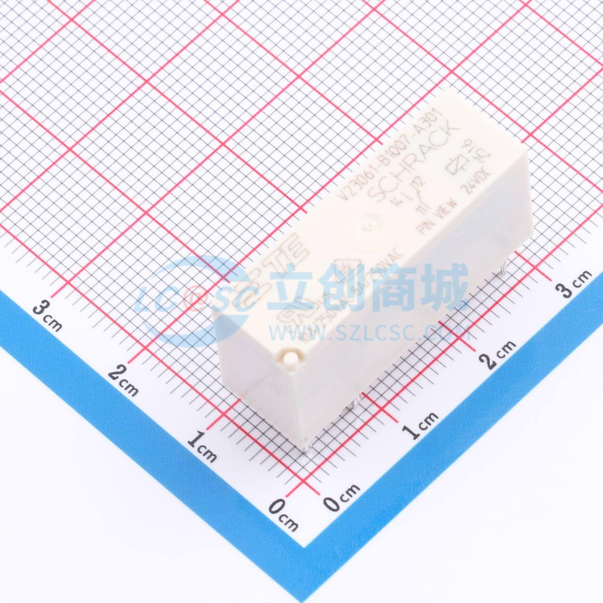 Rơ-le công suất 1-1393223-7 TE Connectivity DIP,28.6x10mm - Techcore Việt Nam