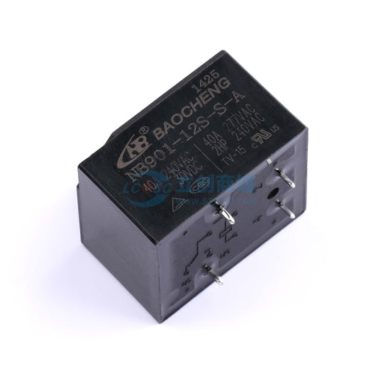 Rơ-le điện tử NB901-12S-S-A 40A NBC 12V THT - Techcore Việt Nam