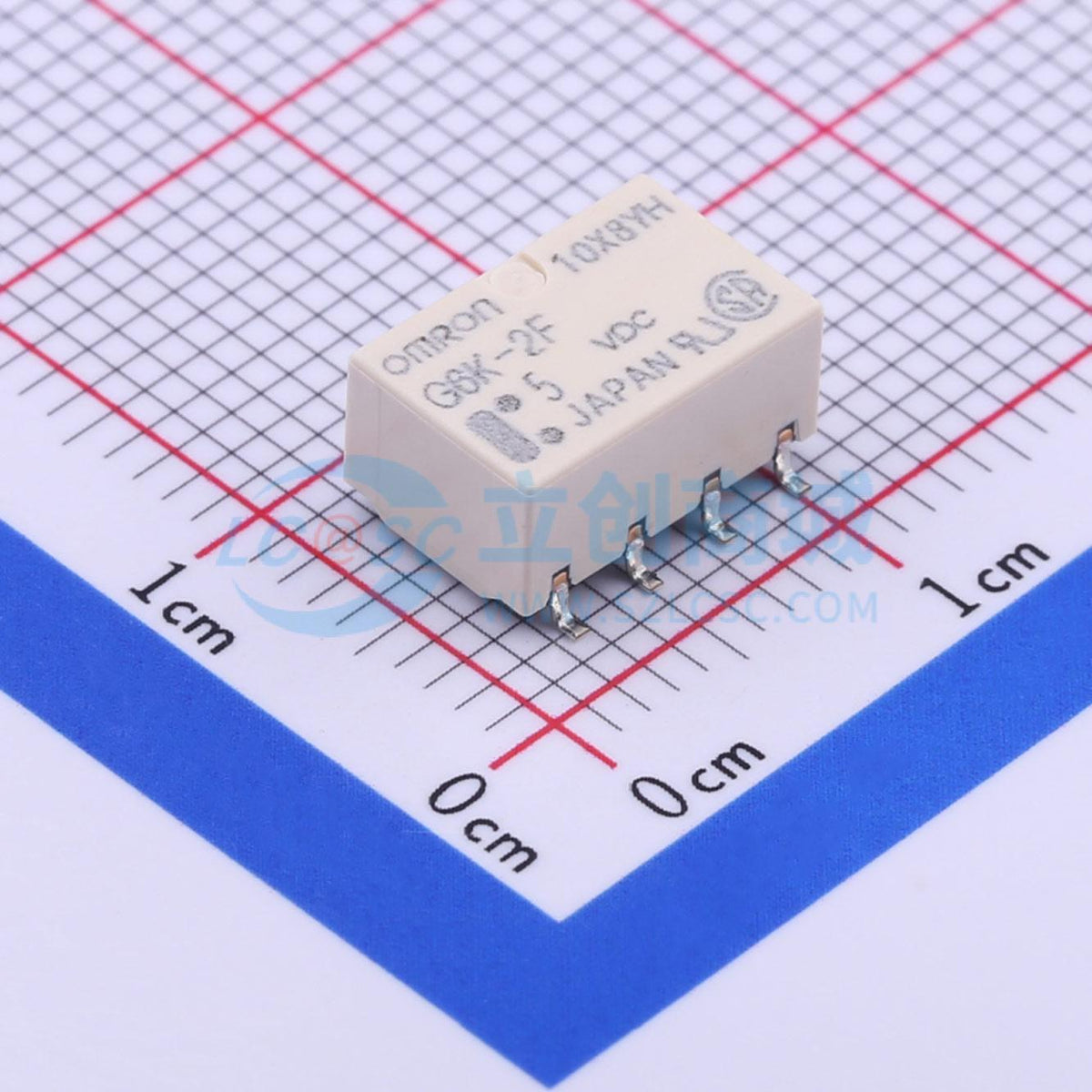 Rơ-le điện tử G6K-2F DC5 OMRON SMD,10x6.5mm - Techcore Việt Nam