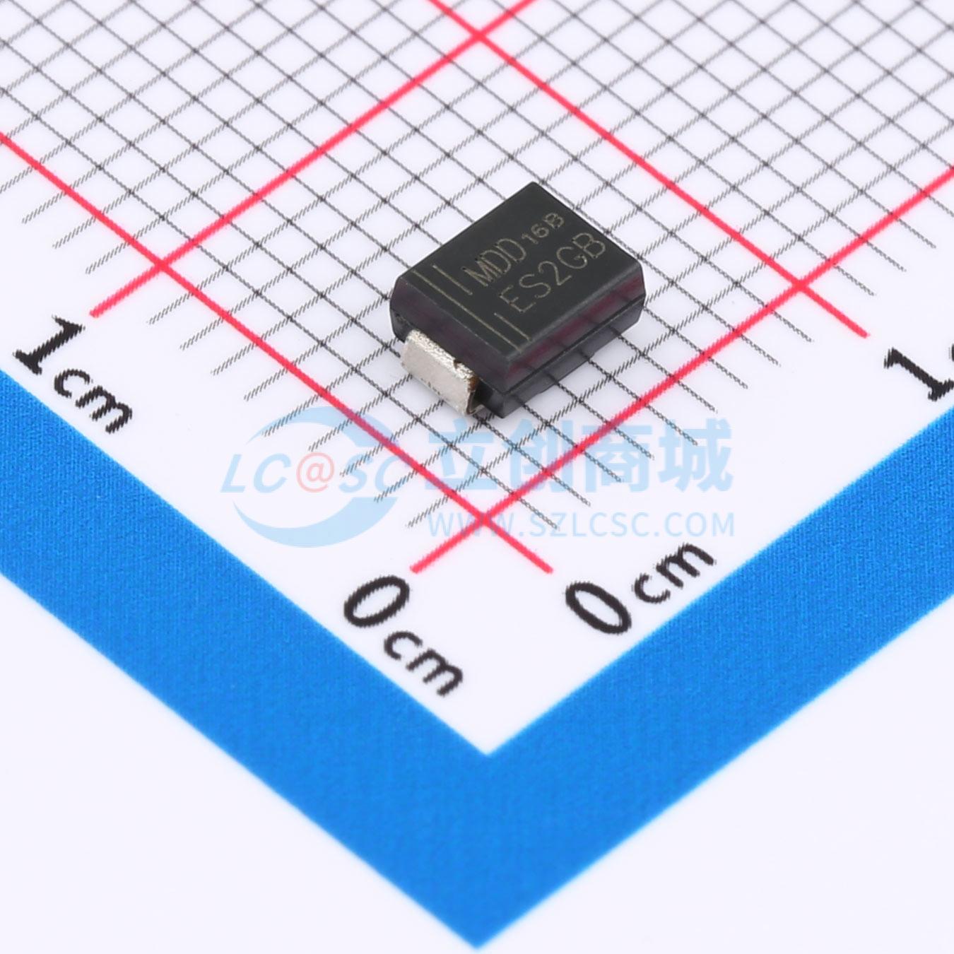 Diode phục hồi nhanh ES2GB MDD SMB 1.25V@2A - Techcore Việt Nam