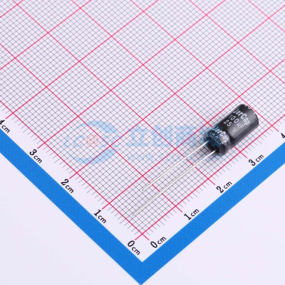 Linh kiện điện tử ERG25V100M6X11 JIERR - Techcore Việt Nam