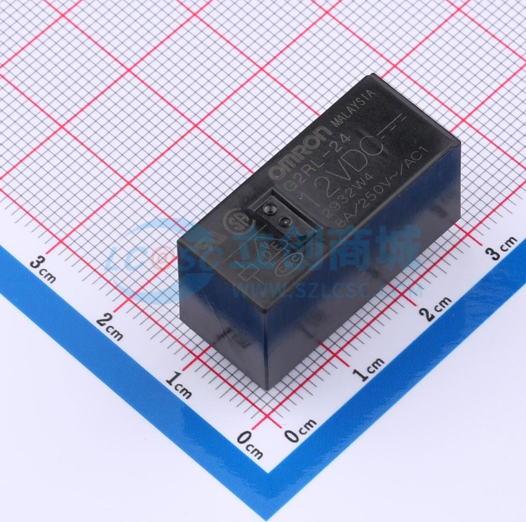 Rơ-le công suất G2RL-24 DC12 OMRON DIP,28.8x12.5mm - Techcore Việt Nam