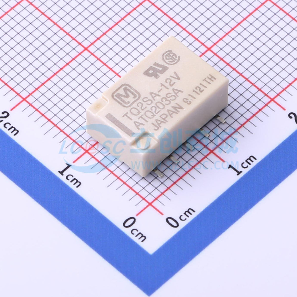 Rơ-le điện tử TQ2SA-12V-Z PANASONIC SMD,14x9mm - Techcore Việt Nam