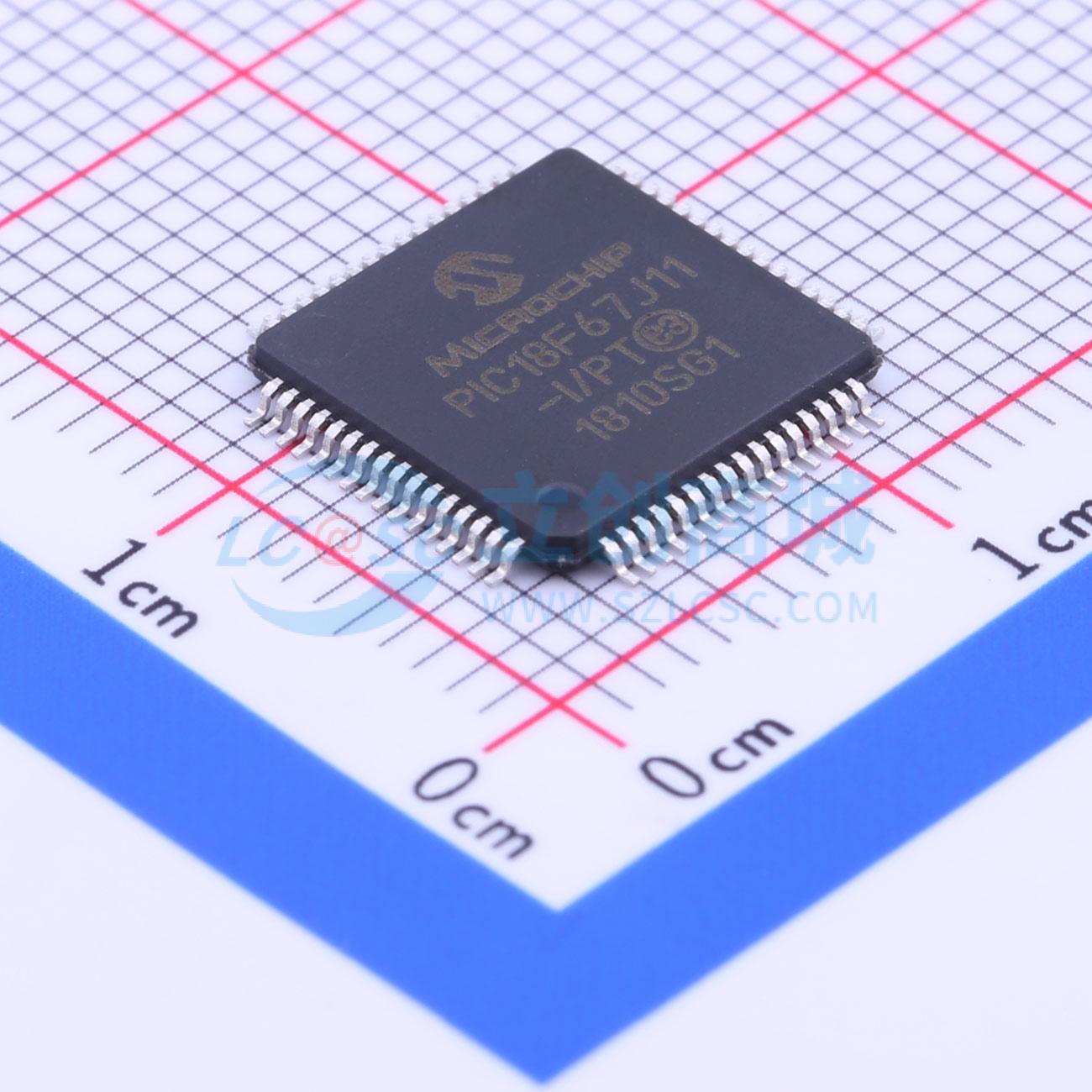 Vi điều khiển MCU PIC18F67J11-I/PT MICROCHIP TQFP-64(10x10) - Techcore Việt Nam