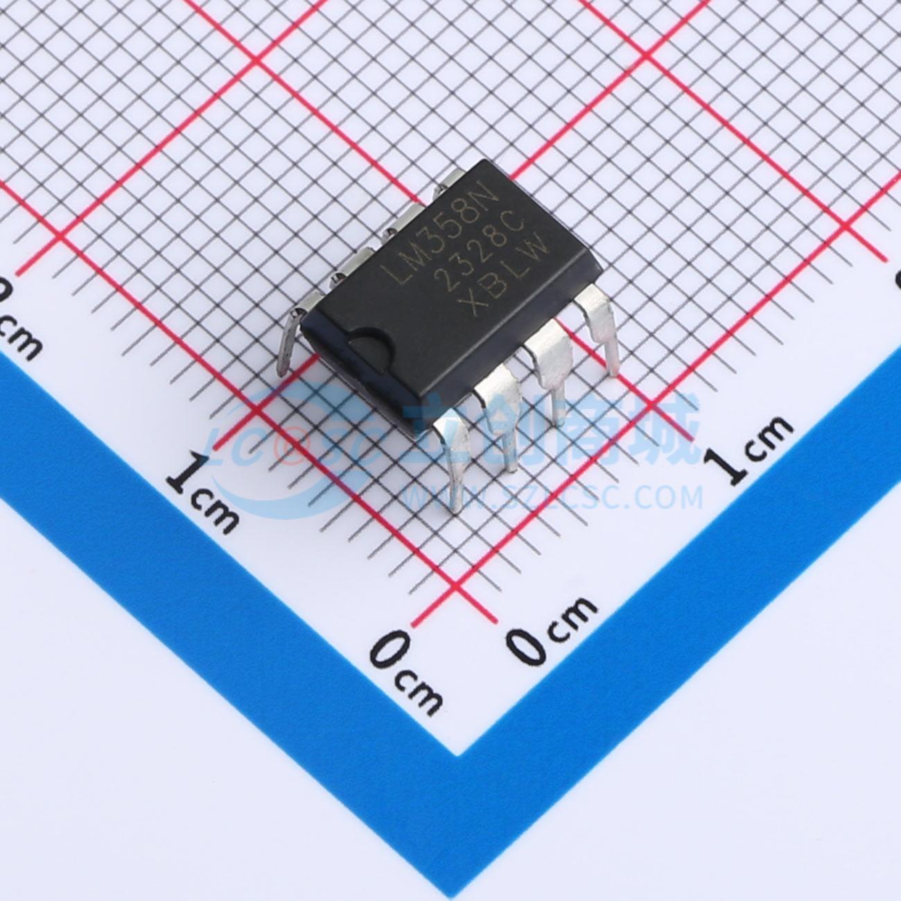 IC Khuếch Đại Thuật Toán LM358N(XBLW) DIP-8 2 kênh - Techcore Việt Nam