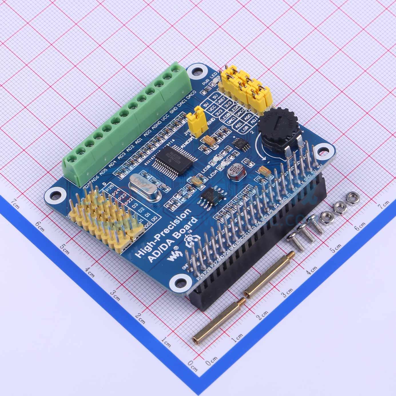 Bo mạch phát triển High-Precision AD/DA Board Waveshare - Techcore Việt Nam