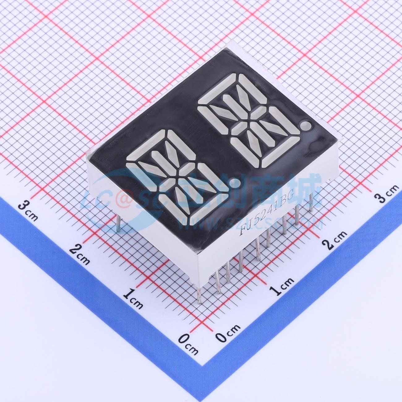 LED 7 đoạn FJ5241BG Anode chung - Techcore Việt Nam