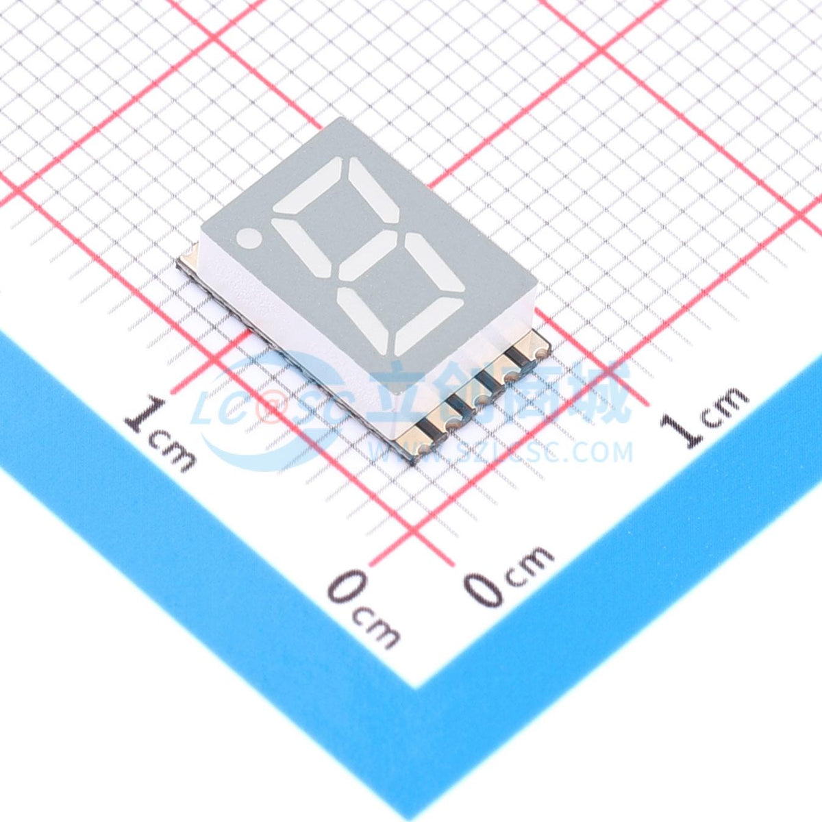 LED 7 đoạn GS3011CW-G-DZ Guangcai Display SMD,12x7.3mm - Techcore Việt Nam