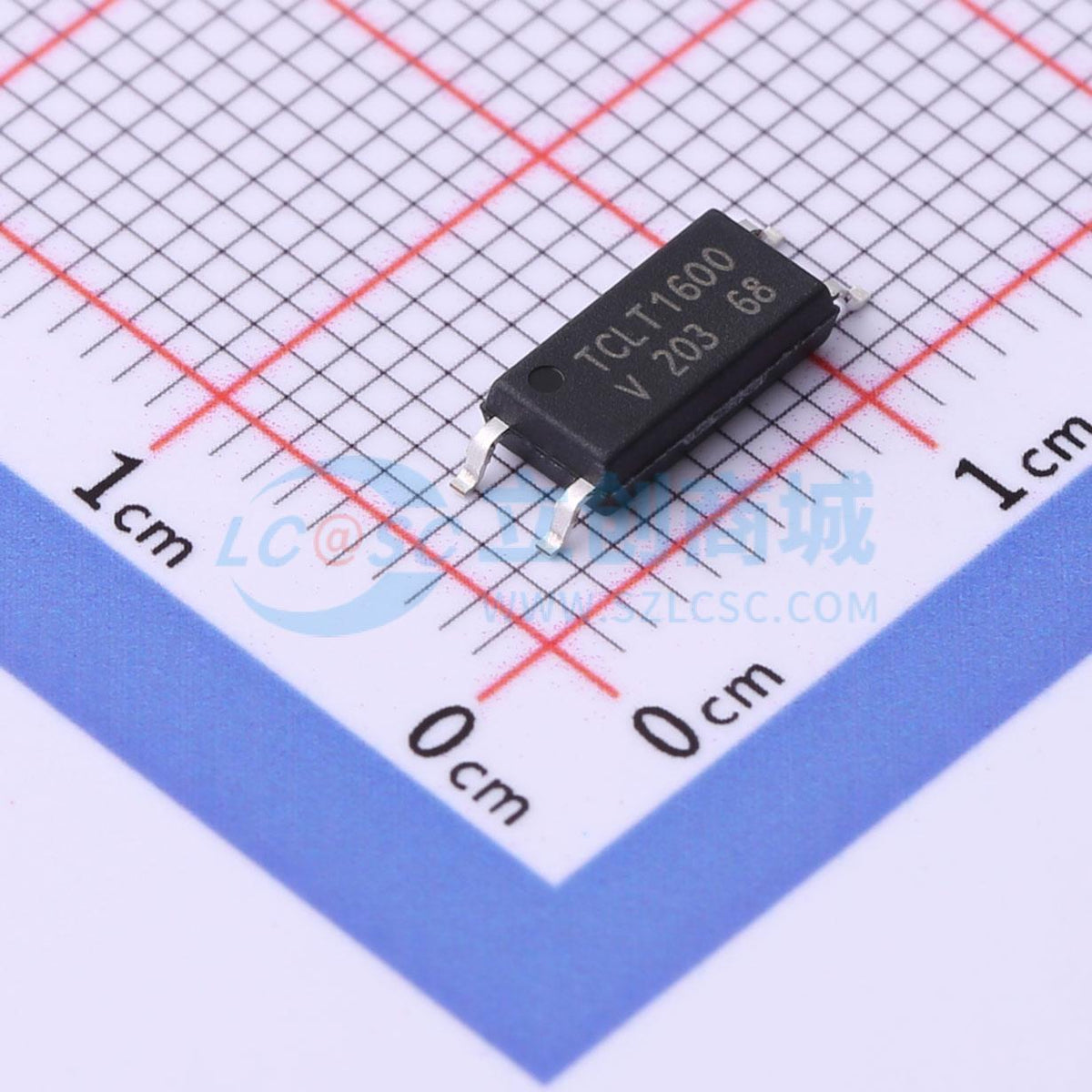 Optocoupler transistor TCLT1600 Vishay SOP-4-2.54mm 1.25V - Techcore Việt Nam