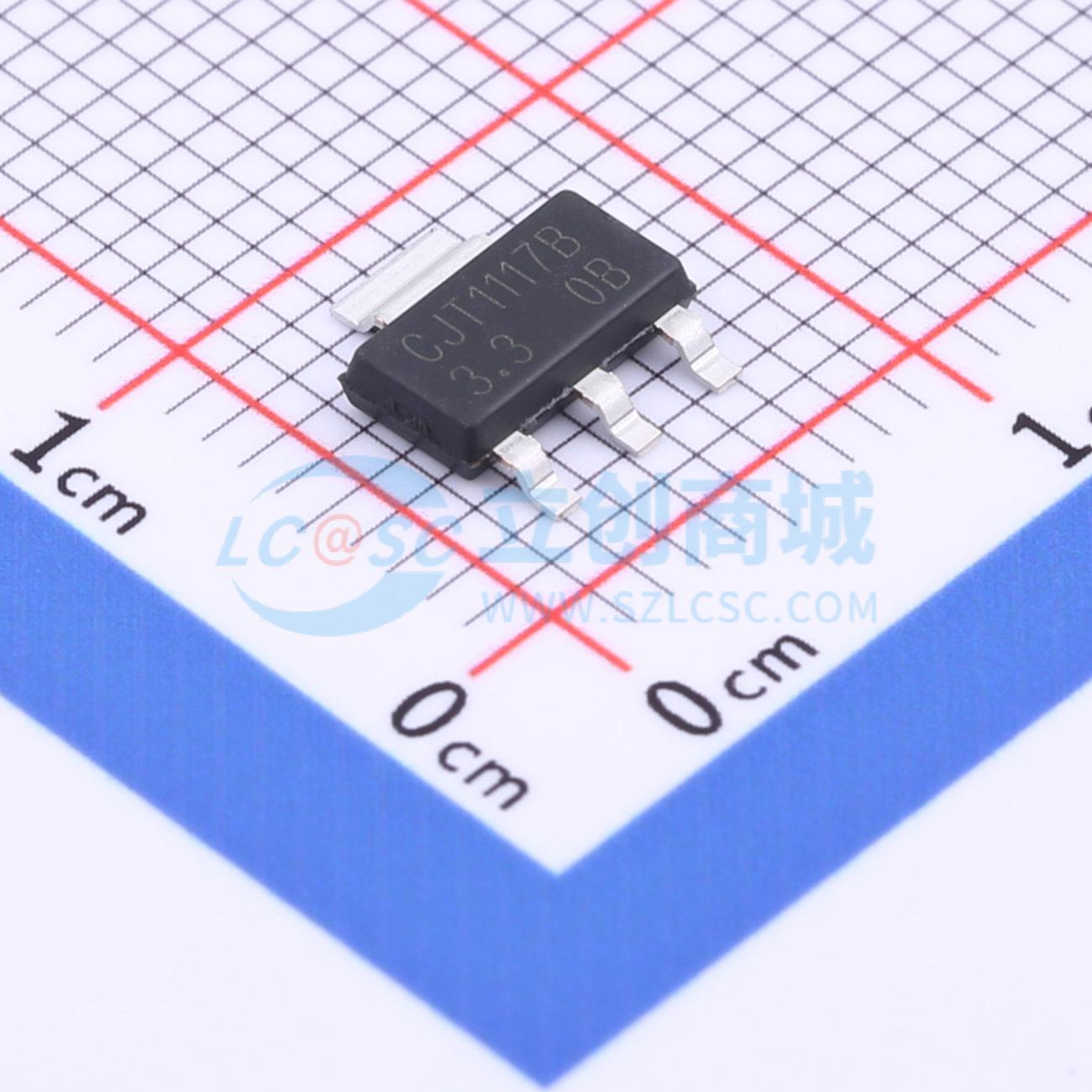 Linh kiện điện tử SCJT1117B-3.3 CJ SOT-223 - Techcore Việt Nam