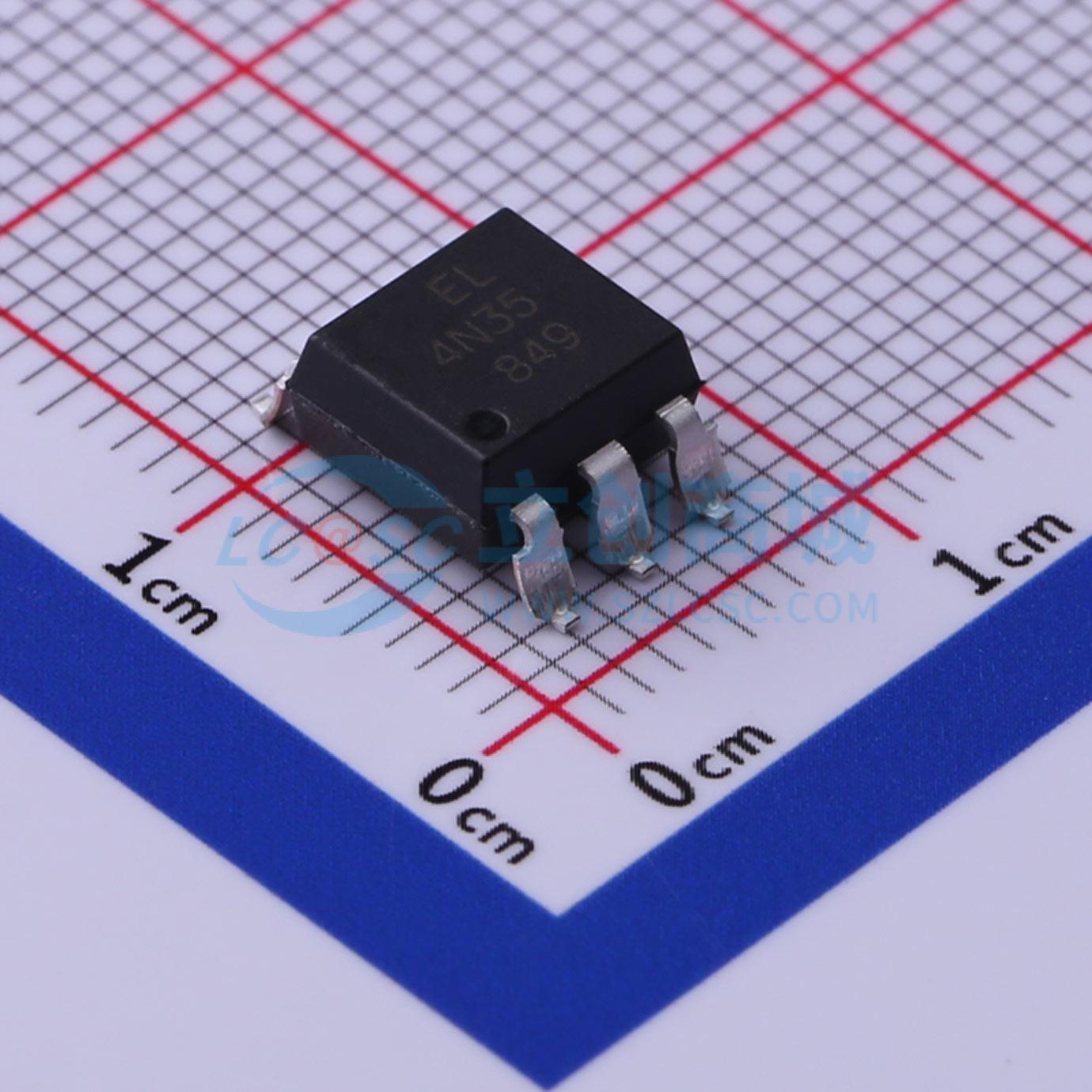Optocoupler transistor 4N35S(TA) EVERLIGHT SMD-6P 1.2V - Techcore Việt Nam