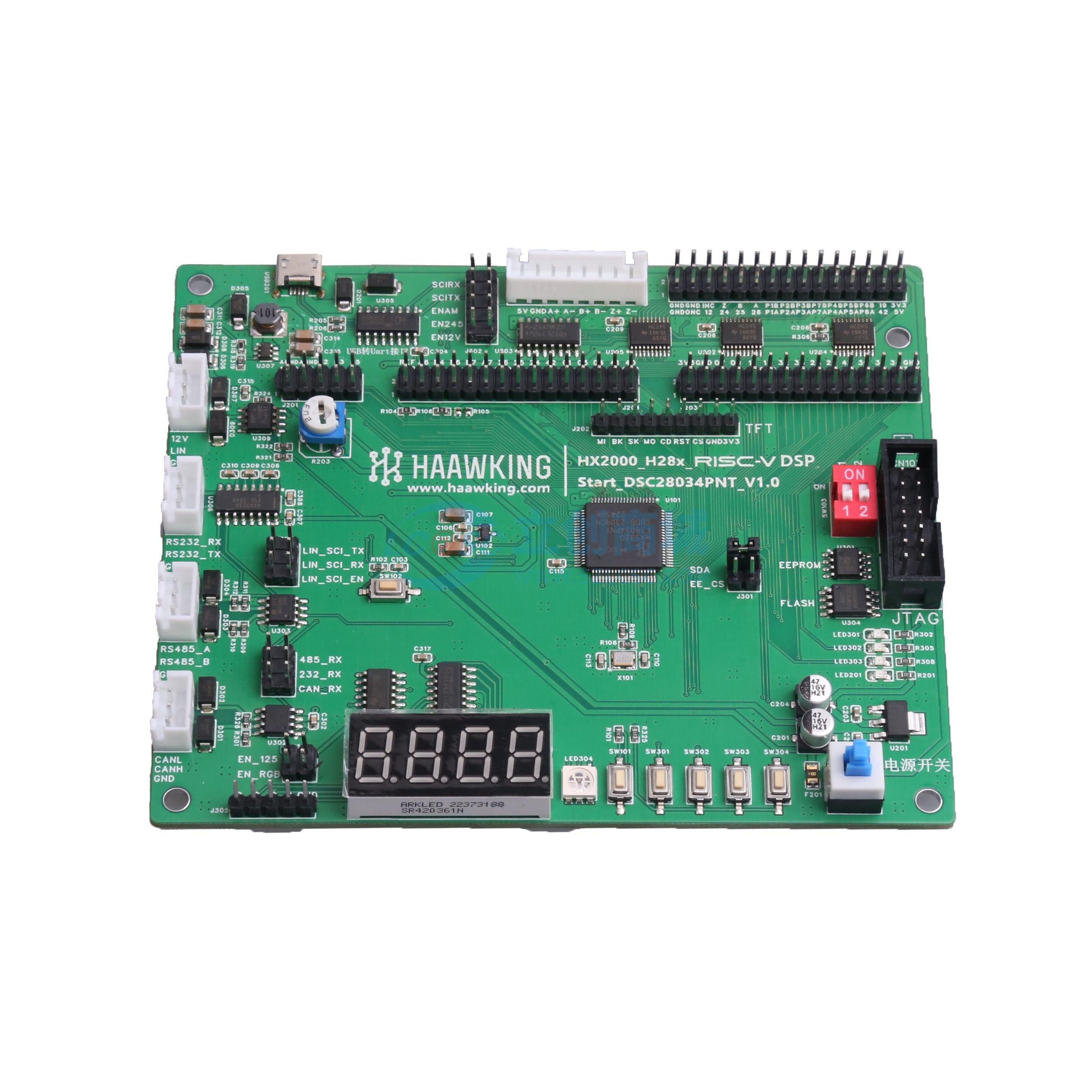 Bo mạch phát triển Start_DSC28034PNT Haawking - Techcore Việt Nam