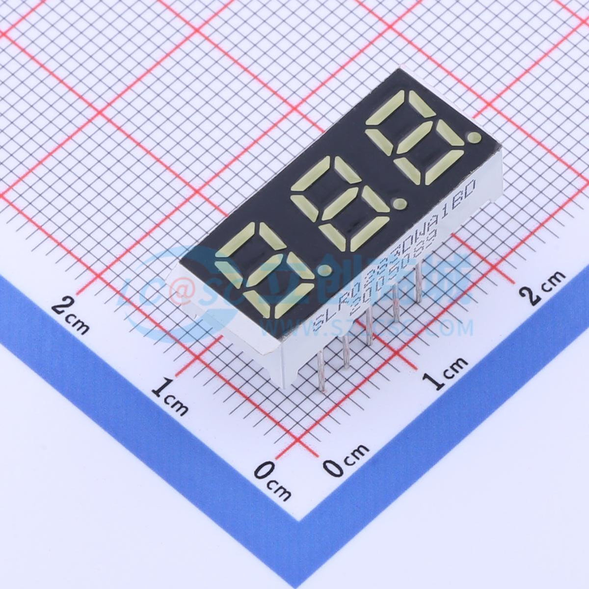LED 7 đoạn SLR0283DWA1BD SUNLIGHT Anode chung C2913022 - Techcore Việt Nam
