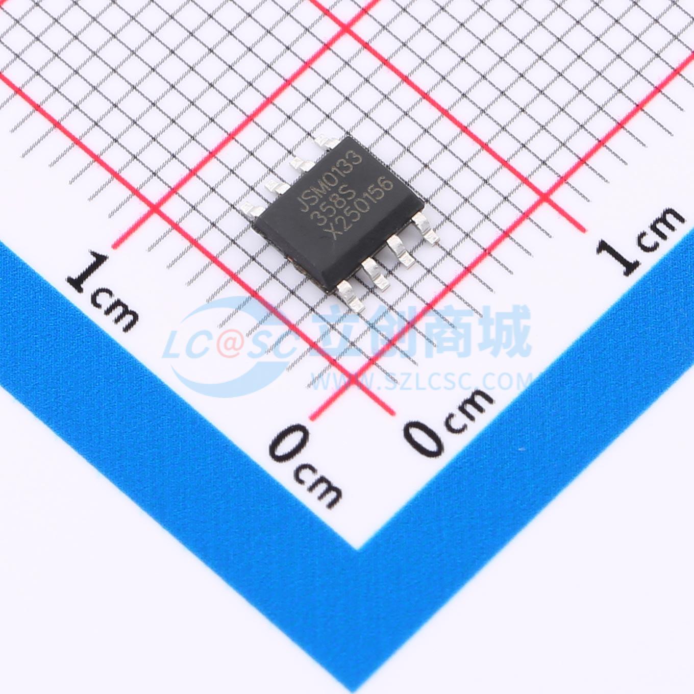 IC Khuếch Đại Thuật Toán LM358 JSMSEMI SOP-8 2 kênh 1 MHz - Techcore Việt Nam