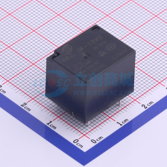 Rơ-le 3F-12V3 STEIPU 12V THT,19.2x15.5mm - Techcore Việt Nam