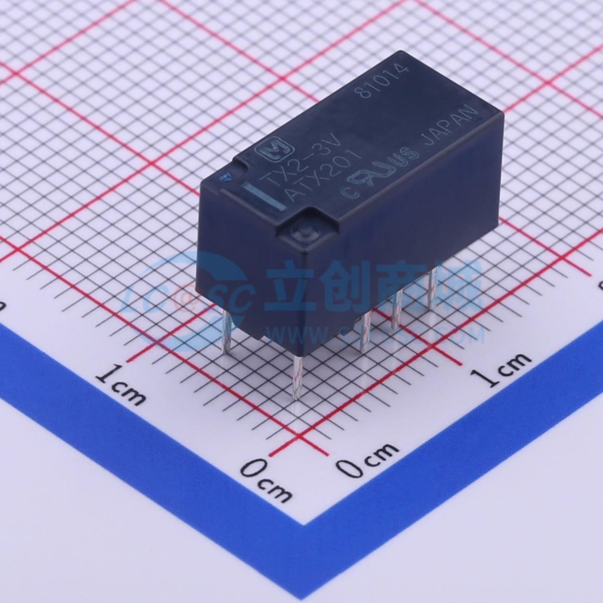 Rơ-le điện tử TX2-3V PANASONIC 3V THT,15x7.4mm - Techcore Việt Nam